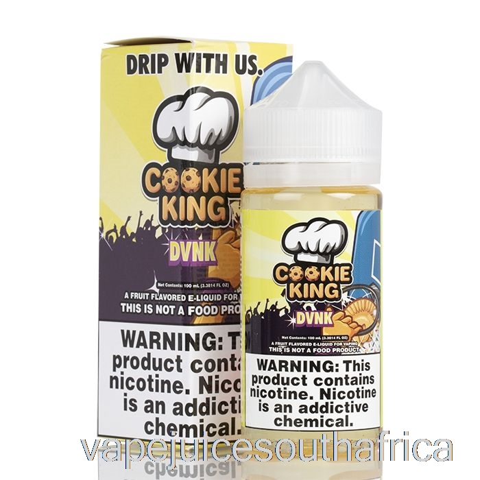 Vape Juice South Africa Dvnk - Cookie King - 100Ml 6Mg